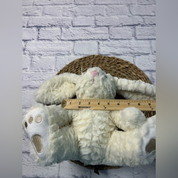NWT Bearington Collection Cream Plush Bunny named “Creamy” - Picture 10 of 11
